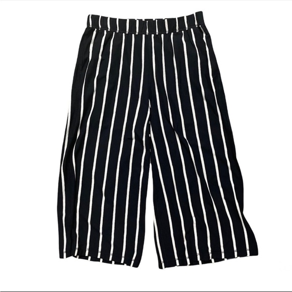 Eileen Fisher Stripe Organic Cotton Capri Pants - Picture 3 of 7